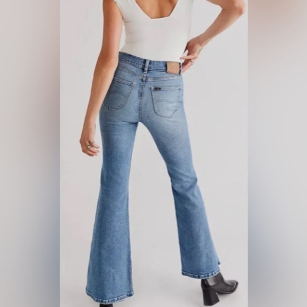 Lee Women's Blue Flare Jeans